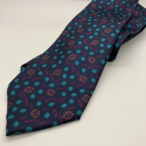 Gucci GG Tie Accessory Collection Silk Geometric Necktie Colorful Italy 58
